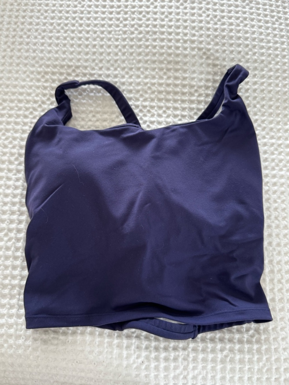 HALARA Navy Scoop Tank Bralette